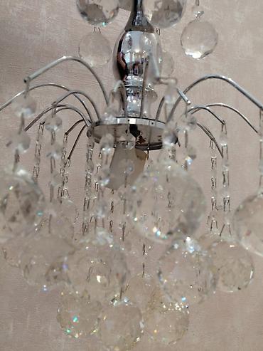 taxt ortukleri: Çılçıraq, 1 lampa, Metal — 2