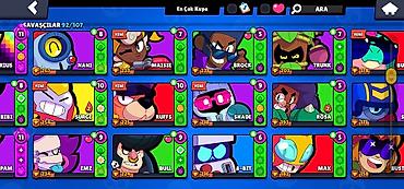 nissan maşın: Brawl Stars hesabı – güclü və balanslı lineup - Ümumi: 13-prestiqli — 4
