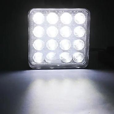 camac za prihranu ribe: Led far radni bar 48w - cetvrtasti. Za dzipove, kvadove, kamione — 3