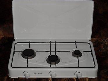 Ostala kuhinjska oprema: Prenosni gasni šporet sa 3 gorionika - Tip: stolni/plinski rešo sa — 1