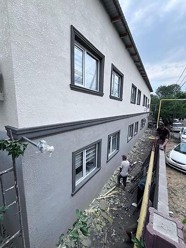 дом пригородное: Утепление и текстура 700сом за 1 кв утепление и травертин 900 сом за — 2
