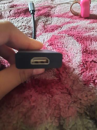 Кабели подключения: Адаптер-переходник USB‑C → HDMI - Коннекторы: штекер USB‑C (мама к — 2