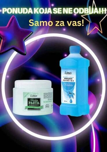 Nega kože: Limes – sredstva za domaćinstvo i ličnu negu - SelektA pasta za — 1