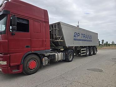 turbo az vaz: DAF XF traktor + PANAV yarımqoşqu kombinasiyası - Markası/modeli: DAF — 1