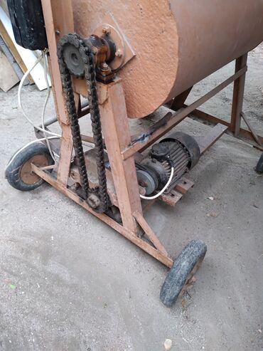 Beton qarışdıranlar: Elektrik mühərrikli qarışdırıcı/baraban tipli sənaye mikseri - Güclü — 2