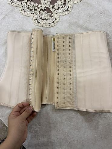 michael korse: Qadınlar üçün bel korsetı (waist trainer) – bej rəng 2 eded qalıb qara — 1