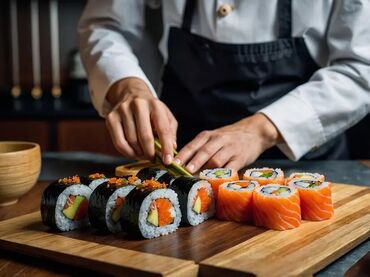 Повара: Требуется Повар : Сушист, Японская кухня, Менее года опыта