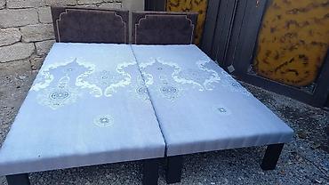 Digər: Təzə çarpayılar. 1 nəfərlik çarpayılar 60manat. 2 nəfərlik taxt — 15