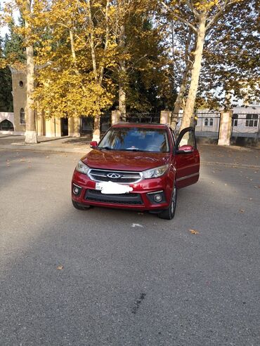 Chery: Chery Tiggo (T11) krossover - Kuzov: 5 qapılı, tünd qırmızı rəng - — 2