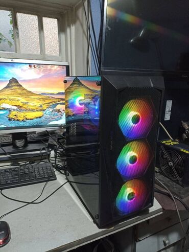 Настольные ПК и рабочие станции: Компьютер, ядер - 6, ОЗУ 16 ГБ, Игровой, Б/у, Intel Core i5, AMD Radeon RX 580, HDD + SSD — 2