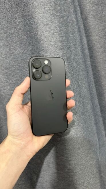 ноутбук офисный: IPhone 14 Pro, Колдонулган, 256 ГБ, Кара, Заряддоочу түзүлүш, Коргоочу айнек, Каптама, 80 %