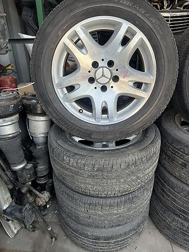 turan: Комплект штатных литых дисков Mercedes-Benz с шинами - Оригинальные — 2