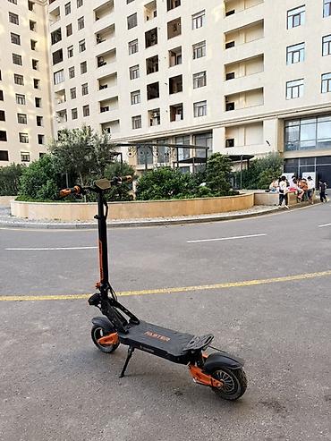 Электротранспорт: Elektrik skuter – ASTER E-scooter - Güclü ikiqat ön işıqlandırma və — 3