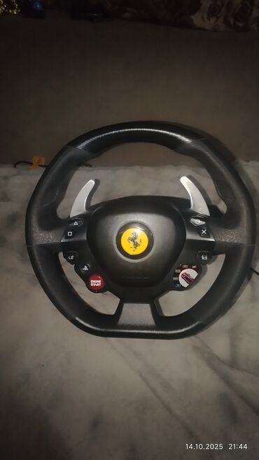 руль для гонок с педалями: Игровой руль Thrustmaster T80 RW Ferrari 488 GTB + педали -