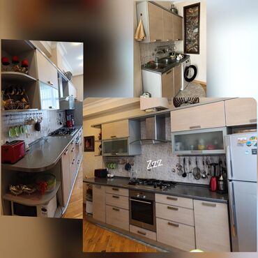 kuxna mebeli işlənmiş: *mətbəx mebeli :-təci̇li̇ satilir*‼️ qi̇ymət:-350₼ ölçü:-6.2moyka