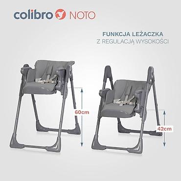 decije pesme: COLIBRO STOLICA ZA HRANJENJE NOTO ONYX – 2u1 (KR/CO/NOTO/ON-250) — 5