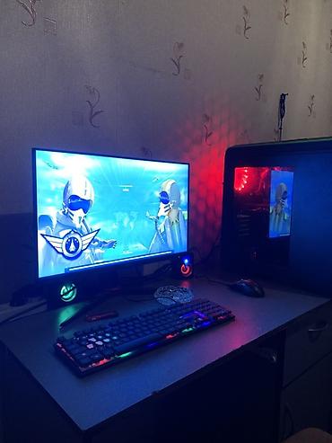 klavyatura komputer: Oyun kompüteri və aksesuarları dəsti - Sistem bloku: led işıqlanmalı — 1