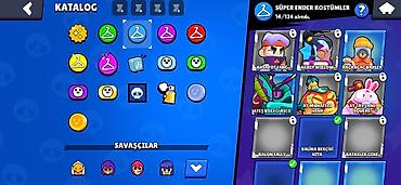 İncəsənət və kolleksiyalar: Brawl Stars hesabı – ətraflı məlumat - Kupa: 2535 (maksimum 2539) — 6