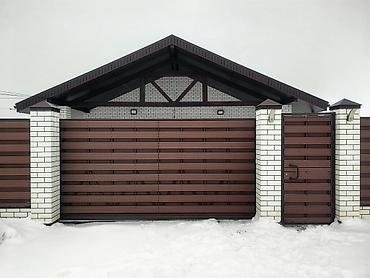 Фасадные 3D панели: ДПК заборы из террасных досек ДПК и фасадных панелей. Современные и — 8