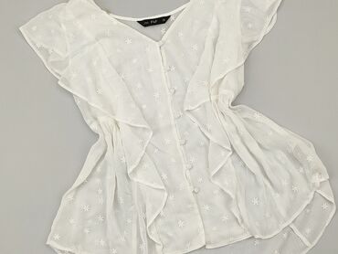 białe t shirty damskie z nadrukiem: Блуза жіноча, F&F, 2XL, стан - Хороший
