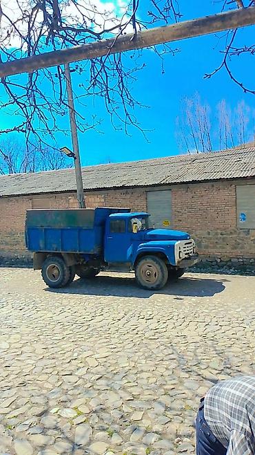 gaz 53 samasval: ZIL 130 tipli mavi rəngli yükdaşıma maşını – bortlu və dump (öz-özünə — 1