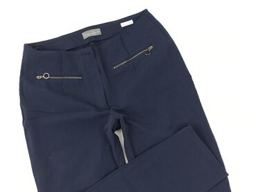 legginsy paulo connerti: Vanilia, Material trousers for women, size L (EU 40)