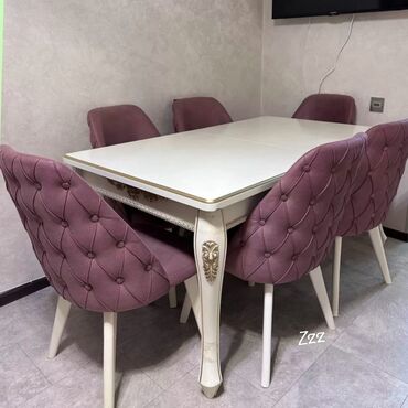 işlənmiş stollar: *MASA desti :-TƏCİLİ SATILIR‼️* QİYMƏT :-300₼ 6oturacağı var