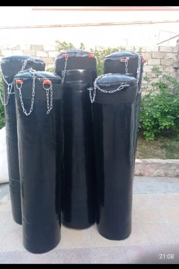 Boks kisələri: Dəri zamenitel brezent (tent qazel) materiallarından boks 🥊 kisələri -da lalafo.az — 14 Boks kisələri: Dəri zamenitel brezent (tent qazel) materiallarından boks 🥊 kisələri — 14