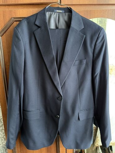 купить кожаную куртку в баку: Пиджак, В полоску, Moschino, 7XL (EU 54)