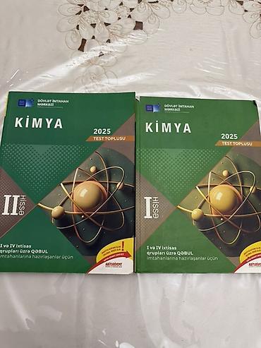 Çstdırılma var, Ünvan Xətai rayon Məhsul: Kimya 2025 Test Toplusu –