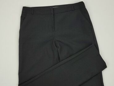 czarne zamszowa spódniczka: Material trousers, Atmosphere, L (EU 40), condition - Perfect