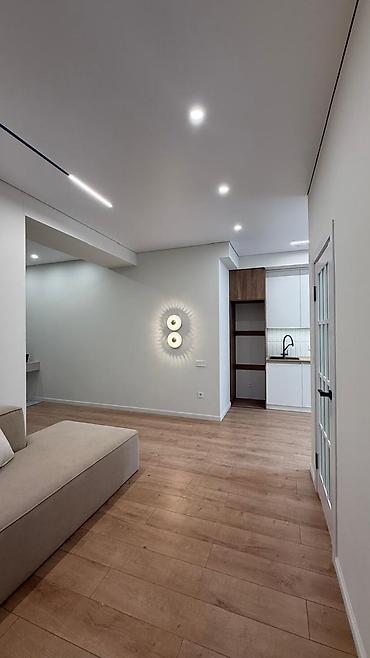 Продажа квартир: 2 комнаты, 55 м², Асанбай мкр Элитка, 10 этаж, Дизайнерский ремонт — 10