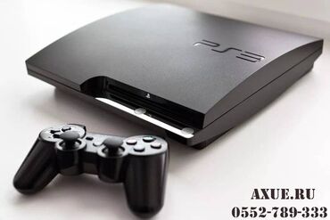 приставку: Sony PlayStation 3 Slim 500ГБ HDD, черный Resale. В наличии есть б/у и