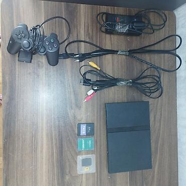 ps 4 costik: Proşivka olunmuş Playsation 2 scph-75004 Dəstə daxildir: -Güc kabeli — 1