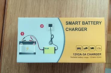 Auto oprema: Карактеристике: LCD дигитални дисплеј приказује напон, струју — 10