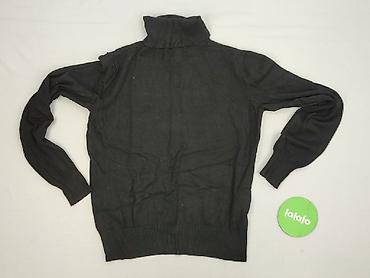czarny sweter hm: H&M Basic, Golf damski, rozmiar S — 5