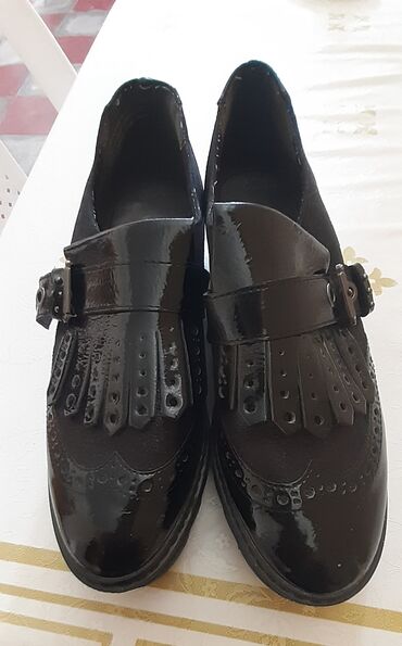 loafer: Ölçü: 37, rəng - Qara, Yeni