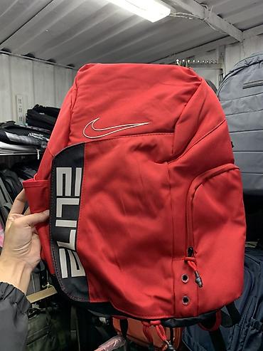 Рюкзактар: Рюкзак Nike Elite (красный) - Спортивный рюкзак из прочного — 1