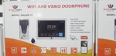 cat 5 kabel: SMARTVISION WiFi AHD Video Doorphone – Model: RA10ID-TY - 10" LCD — 1