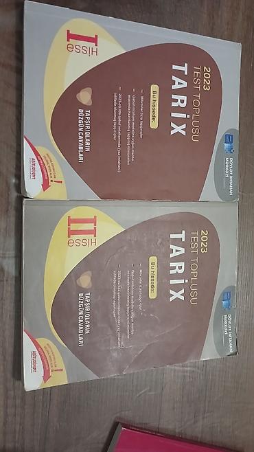 Школьные учебники: Məhsul: Tarix üzrə hazırlıq kitabları dəsti Tərkib: - “Ümumi Tarix – — 2
