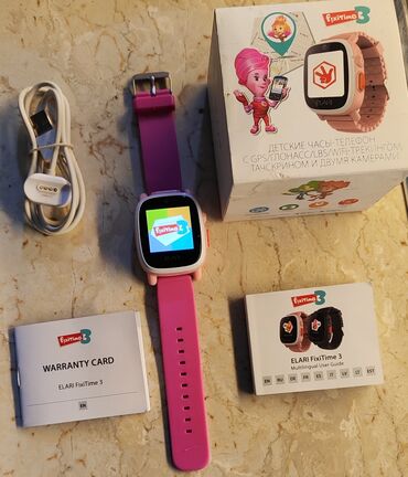 Smart saatlar: İşlənmiş, Smart saat, Smart, Sim kart, rəng - Çəhrayı — 16