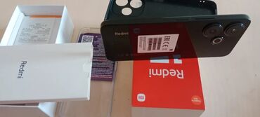 купить бу ноутбук в бишкеке: Redmi, Redmi 13, Новый, 256 ГБ, цвет - Черный, 2 SIM