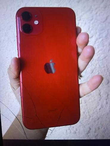 Apple iPhone: IPhone 11, 64 GB, Qırmızı, Face ID — 12