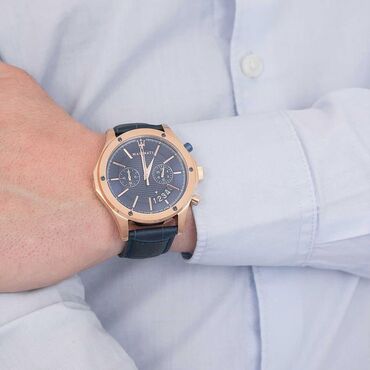 Qol saatları: Yeni, Qol saatı, rəng - Göy — 7