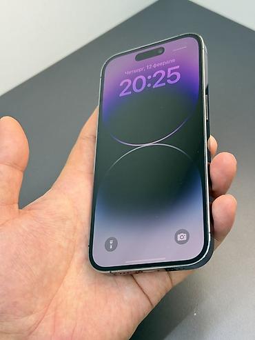 Apple iPhone: IPhone 14 Pro, Б/у, 256 ГБ, Deep Purple, Защитное стекло, Чехол, 78 % — 9