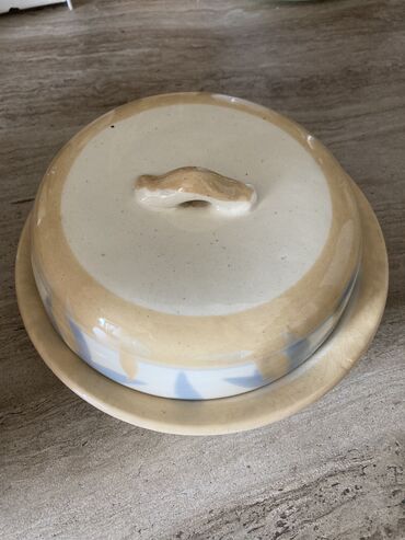 Yemək konteynerləri: Saxlama qabları ıSovet malı, ağır, az işlənən 3-lü keramik dəst, iki — 2