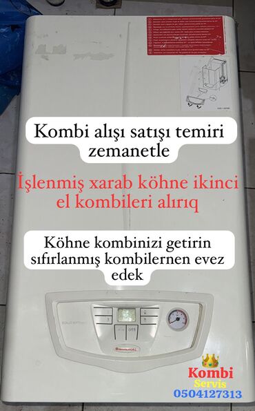 Стиральные машины: Kombi temir servis alış satış ikinci el immergas nobella robella biss