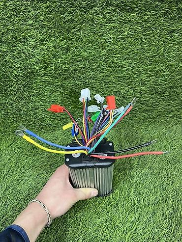 Аксессуары и запчасти для электротранспорта: Контроллеры для электровелосипеда/электроскутера Описание: - Линейка — 4