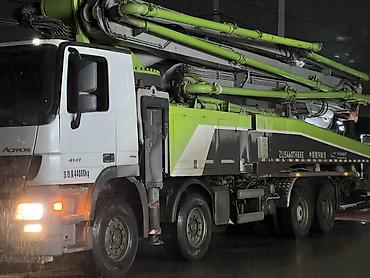 Бетононасосы: Бетононасос, Mercedes-Benz — 9
