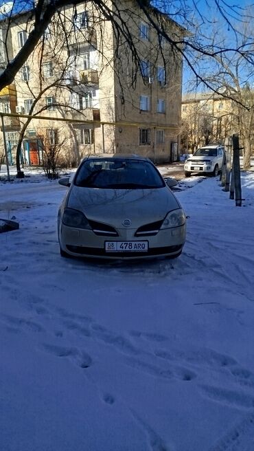 бугати машына: Nissan Primera: 2003 г., 2 л, Механика, Бензин, Хэтчбэк